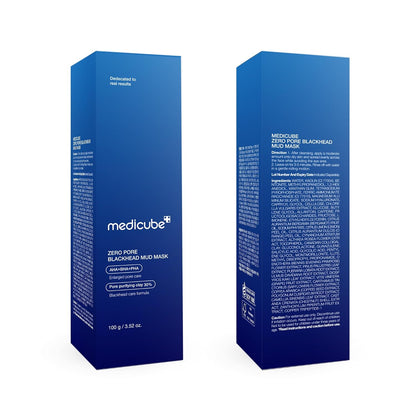 Medicube Zero Pore Blackhead Mud Mask - Pore Cleansing & Gentle Exfoliating