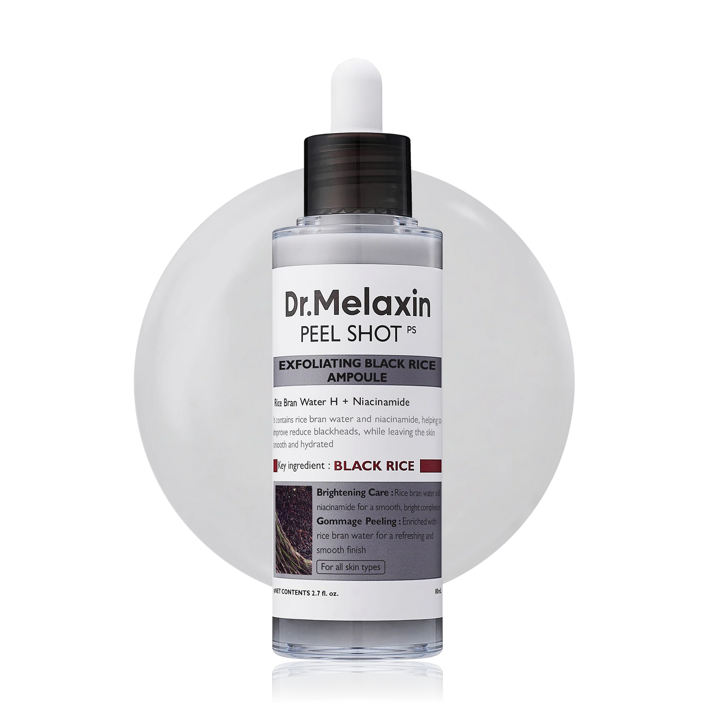 Dr Melaxin Radiance Renewal Black Rice Exfoliant Peel Shot™