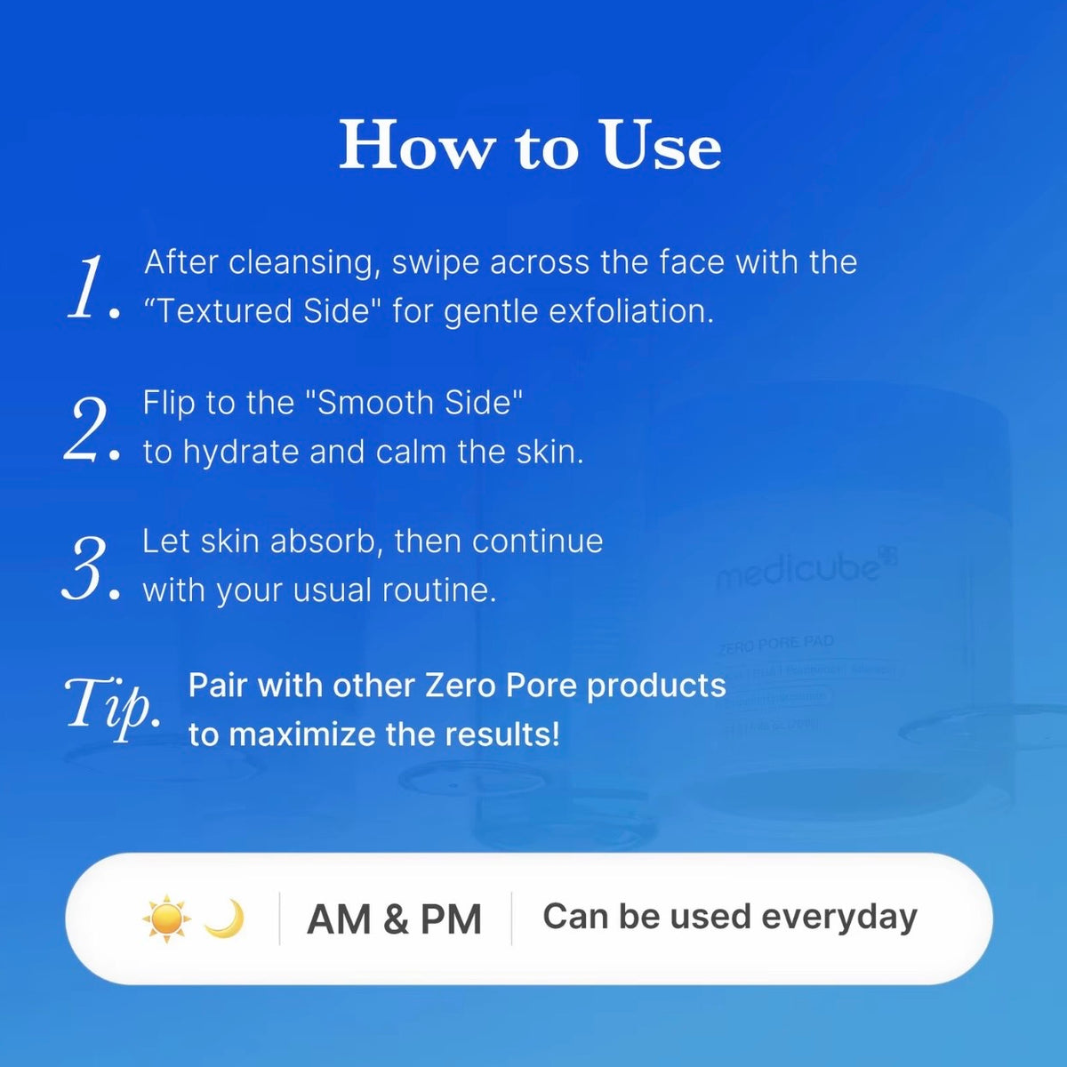 Medicube Zero Pore Pad (70 Pads)